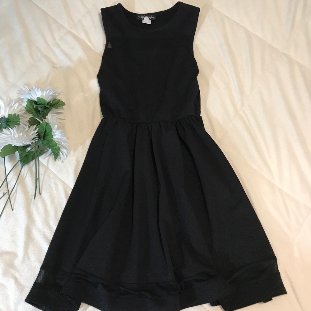 Black Skater Dress